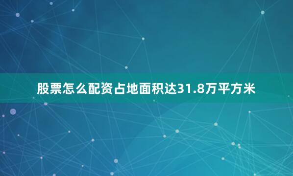 股票怎么配资占地面积达31.8万平方米